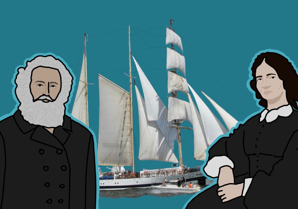 Żmichowska and Zan sailing aboard Pogoria – wrap&nbsp;up